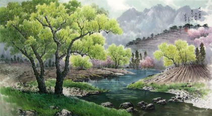 南光赫《在我的故鄉(xiāng)》朝鮮國畫