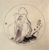 李立臣精品扇面《恰是逢春時》