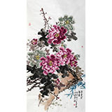 王芳四尺精品牡丹畫