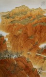 【已售】劉金河八尺精品《太行新曲》（詢價）