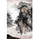 王凌云四尺三開(kāi)精品國(guó)畫(huà)（微信詢價(jià)）