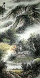 【已售】四尺國畫山水《源遠流長》
