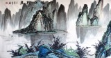 【已售】寧良成六尺桂林山水《漓江攬翠》
