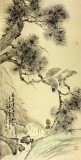 著名畫家王向陽(yáng)四尺作品《家居南山不老松》(詢價(jià))