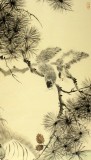 著名畫家王向陽(yáng)四尺作品《家居南山不老松》(詢價(jià))
