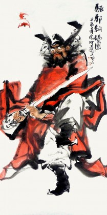 四尺客廳避邪鐘馗《驅邪納福圖》