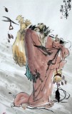 魏武雙四尺國畫《祖師達(dá)摩》（詢價）