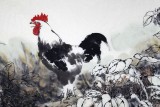 王向陽六尺精品《豐收頌曲》 中國美術家協會會員