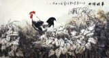 王向陽六尺精品《豐收頌曲》 中國美術家協會會員