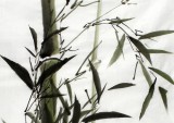 何華賢三尺國畫《聳節偶相并》