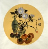 【已售】何華賢三尺斗方《秋韻》 潁淮書畫名家