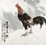 王向陽四尺斗方《吉星高照》 中國美術家協會會員