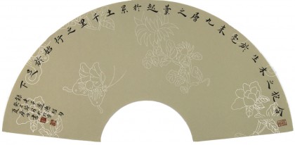 夏廣田 四尺三開(kāi)道德經(jīng)書(shū)法著名啟功體書(shū)法家（詢(xún)價(jià)）