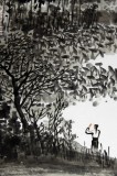 黃奇松三尺精品山水畫《夏日清風》