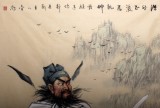 【已售】名家趙金鸰四尺剛正辟邪鐘馗圖《浩然正氣滿乾坤》（詢價）