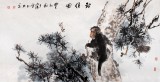 【已售】王向陽(yáng)四尺吉祥國(guó)畫《封侯圖》(詢價(jià))