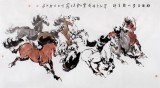 王向陽六尺奔馬圖《八駿呈祥》 中國美術家協會會員（詢價）