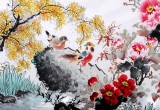 【已售】國家一級美術師王寶欽六尺《國色天香》(詢價)