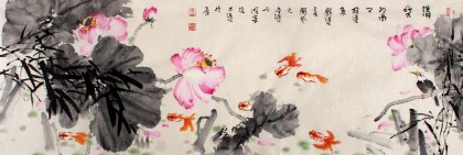 著名花鳥(niǎo)畫(huà)家曲逸之小六尺《清曉》