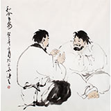 陳漫之四尺斗方《和合平安》（詢價(jià)）