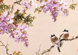 QA中美協(xié)會員 畫壇名家王向陽四尺斗方《風和日麗》(詢價)