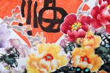 曲逸之 六尺福迎牡丹《福壽長春》 河南省著名花鳥畫家