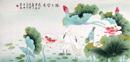 北京美協凌雪四尺作品《路路皆通》