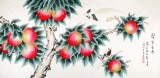 北京美協凌雪四尺桃子《馨香長壽》