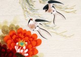 北京美協(xié)凌雪四尺斗方牡丹畫《花開富貴》