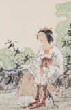 陳樂四尺斗方《東風何時至》