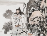 陳樂(lè)四尺斗方《嶺山白云舒復(fù)卷》