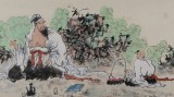 陳樂四尺《東坡詩意圖》 孟津美協副主席