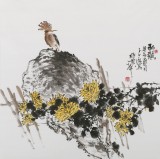 王占海 四尺斗方《秋韻》 河北美協會員