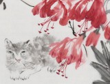 中國美協會員張延東三尺《春在城南芳草路》