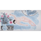  魏志平 四尺《青花瓷》 河北省美協(xié)會員