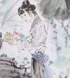  魏志平 四尺《荷香》 河北省美協會員