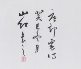 中國書協會員劉山紅 六尺對開《聚散虛空去復還》