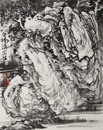 孔方小尺寸《白楊溝寫生》（詢價）