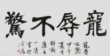 國家字庫雁翎體創始人 王永德 四尺《寵辱不驚》