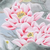 張洪山 四尺斗方《香遠》