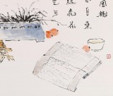 【已售】中國美協會員 趙英旭 《心清聞妙香》