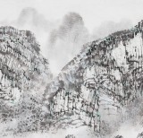 張春奇 四尺《漓江峰水秀》徐悲鴻紀念館藝術(shù)中心理事