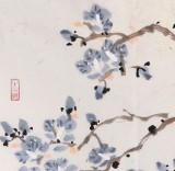 曲逸之 四尺斗方《清趣》 河南省著名花鳥畫家