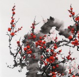 【已售】安徽美協(xié)何華賢四尺斗方《報(bào)春》
