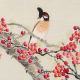 【已售】北京美協凌雪四尺斗方《梅花報春》