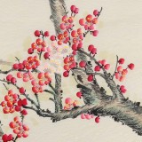 【已售】北京美協凌雪四尺斗方《梅花報春》