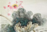 何華賢 四尺《荷塘清影》 潁淮書畫名家