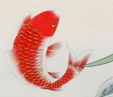 北京美協凌雪四尺斗方《年年有余》