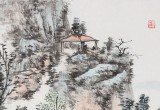 【已售】曹寶峪三尺《半日風(fēng)帆即秋浦》