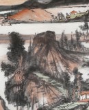胡書文小六尺《翠微佳境》中國書畫院創作院副院長（詢價）